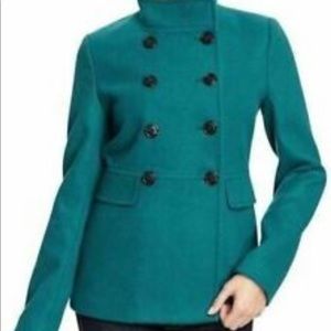 Old Navy Teal pea coat